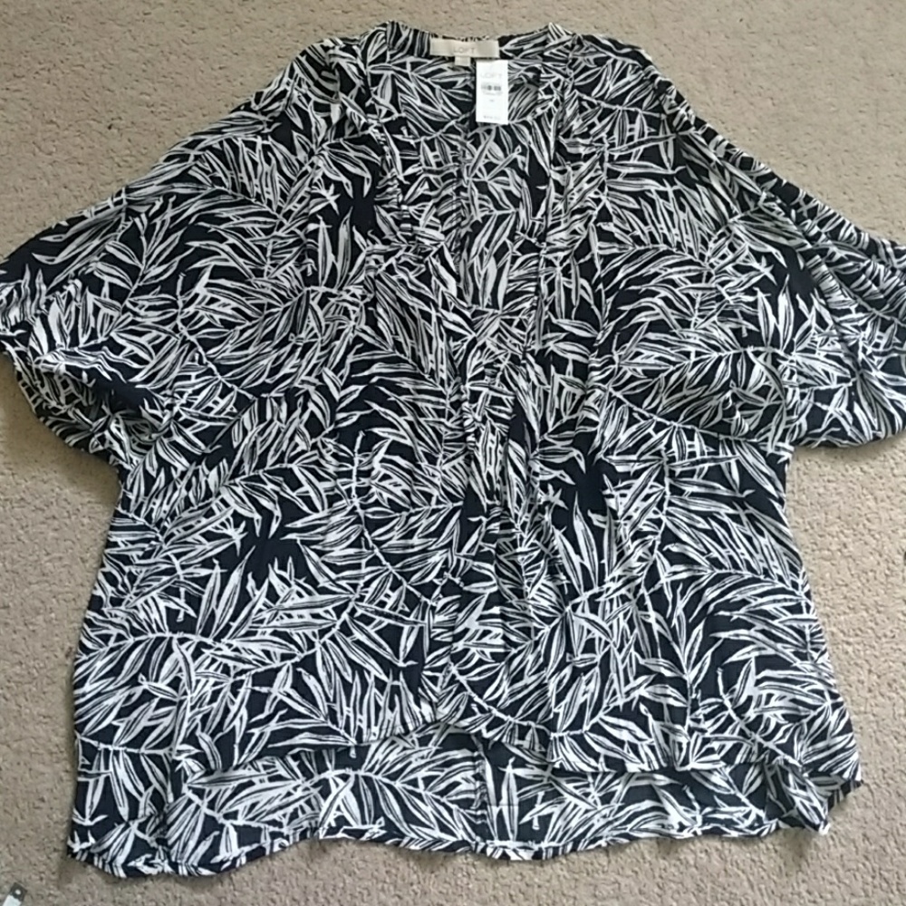 Loft kimono, short sleeve